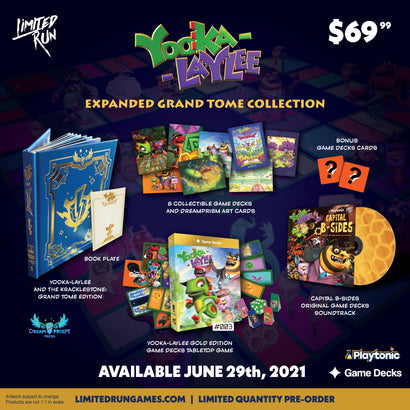 Yooka-Laylee Game Decks Expanded Grand Tome Collection