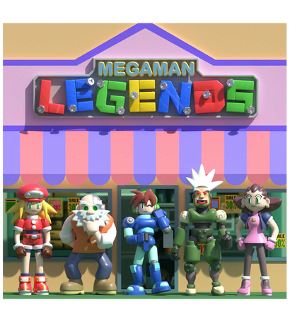 Mega Man Legends - 2LP Vinyl Soundtrack (Exclusive Variant)